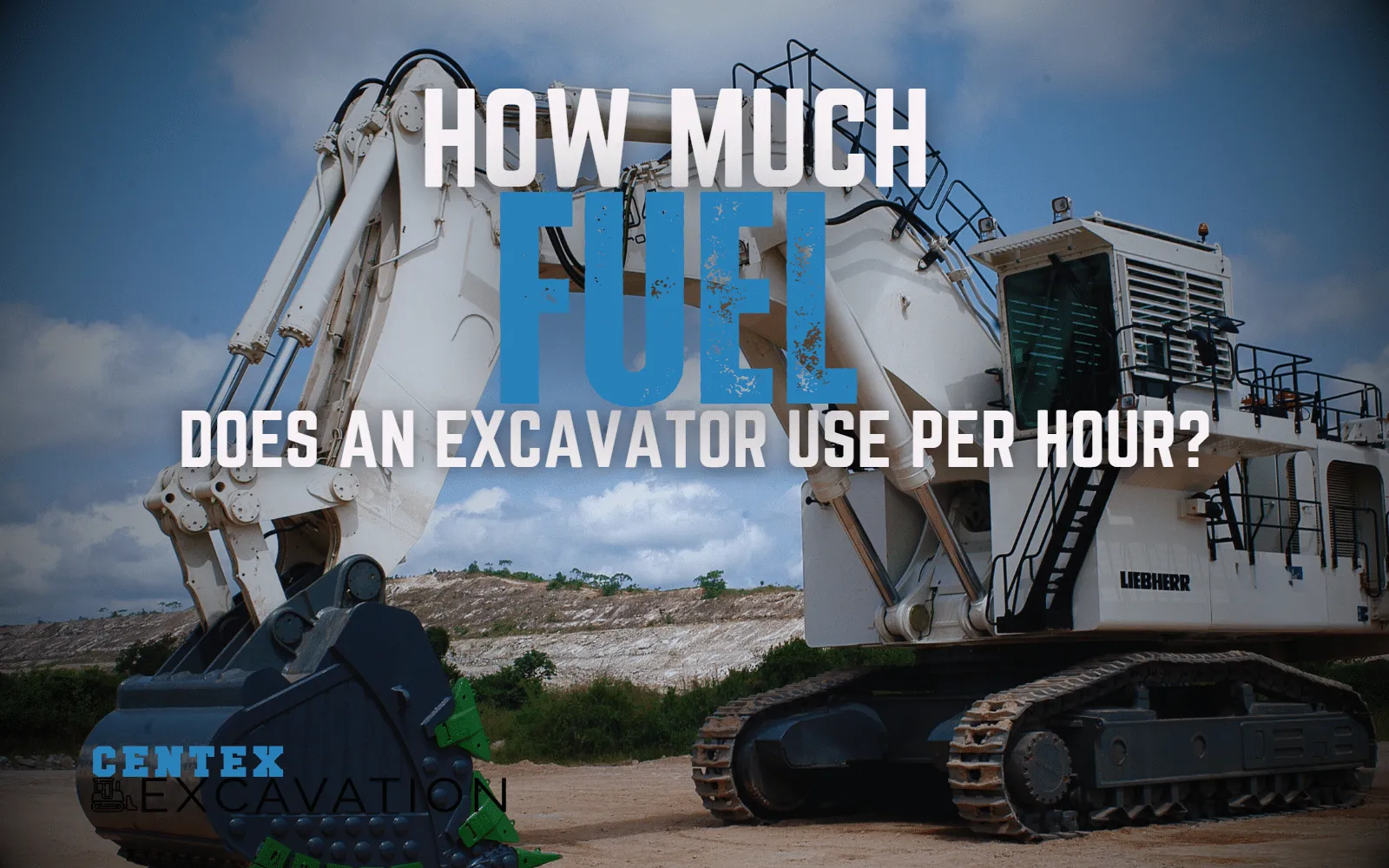 How Much Fuel Does An Excavator Use Per Hour?