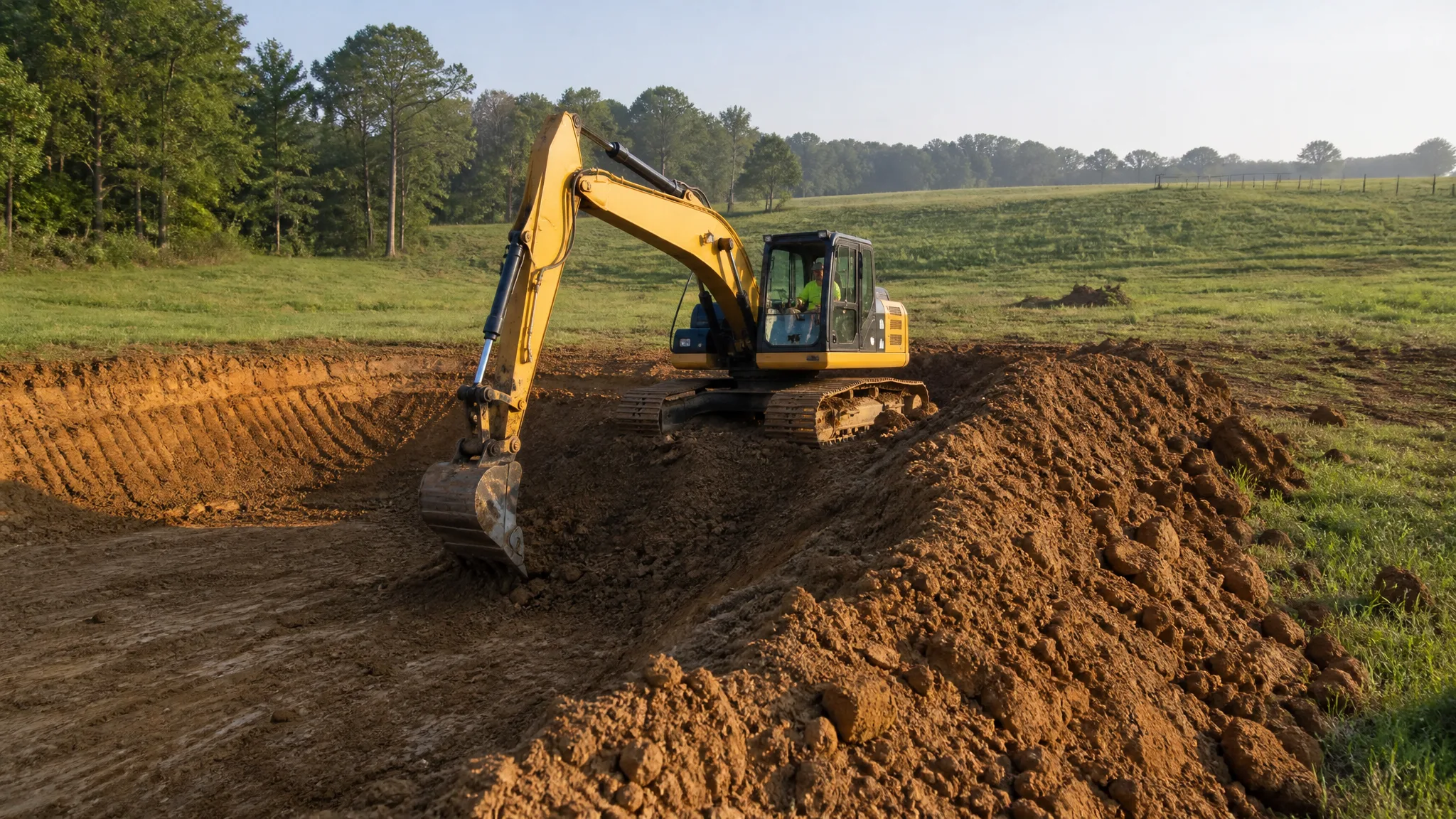 Building a Farm Pond