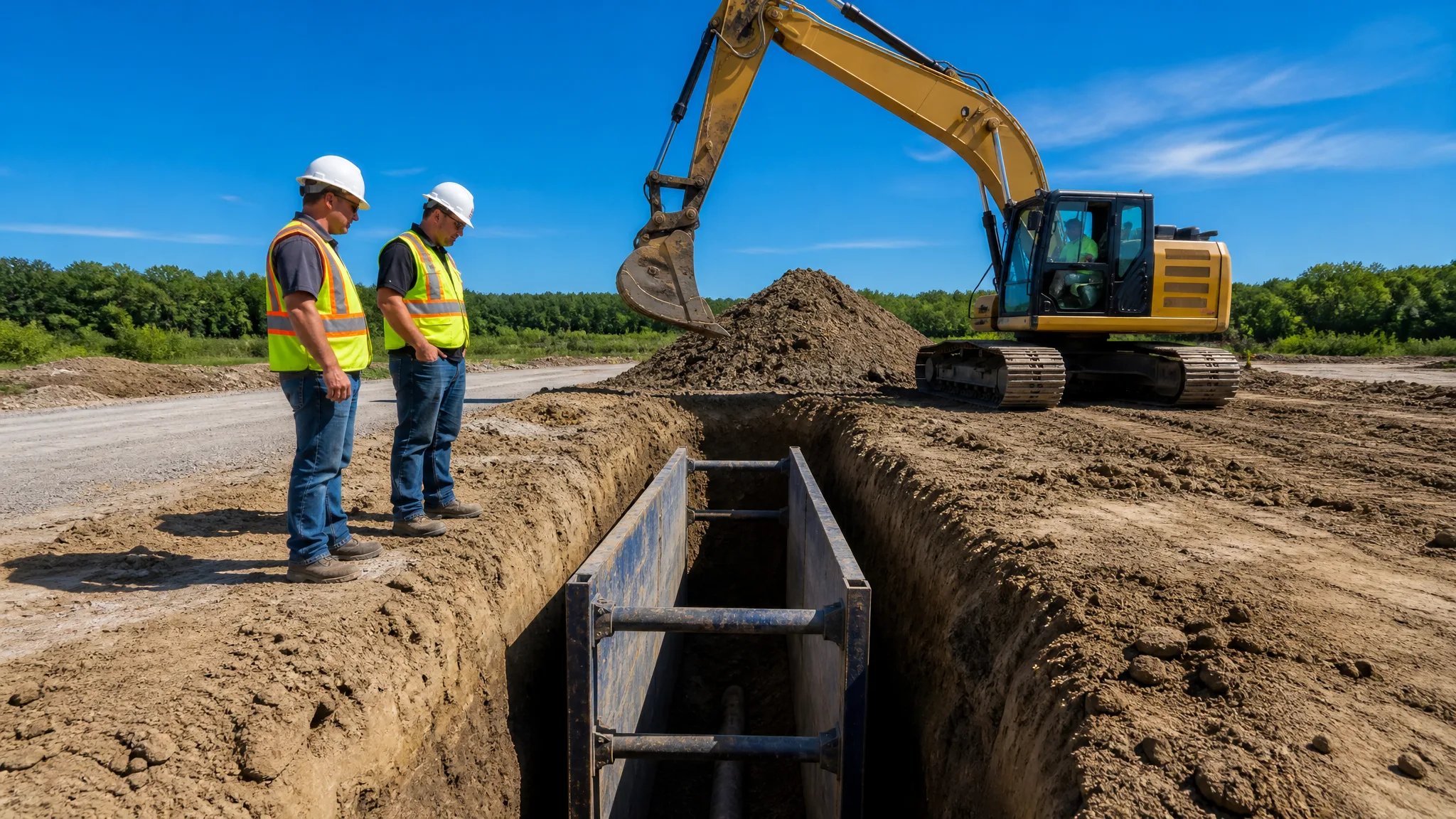Choosing a Trench Protective System