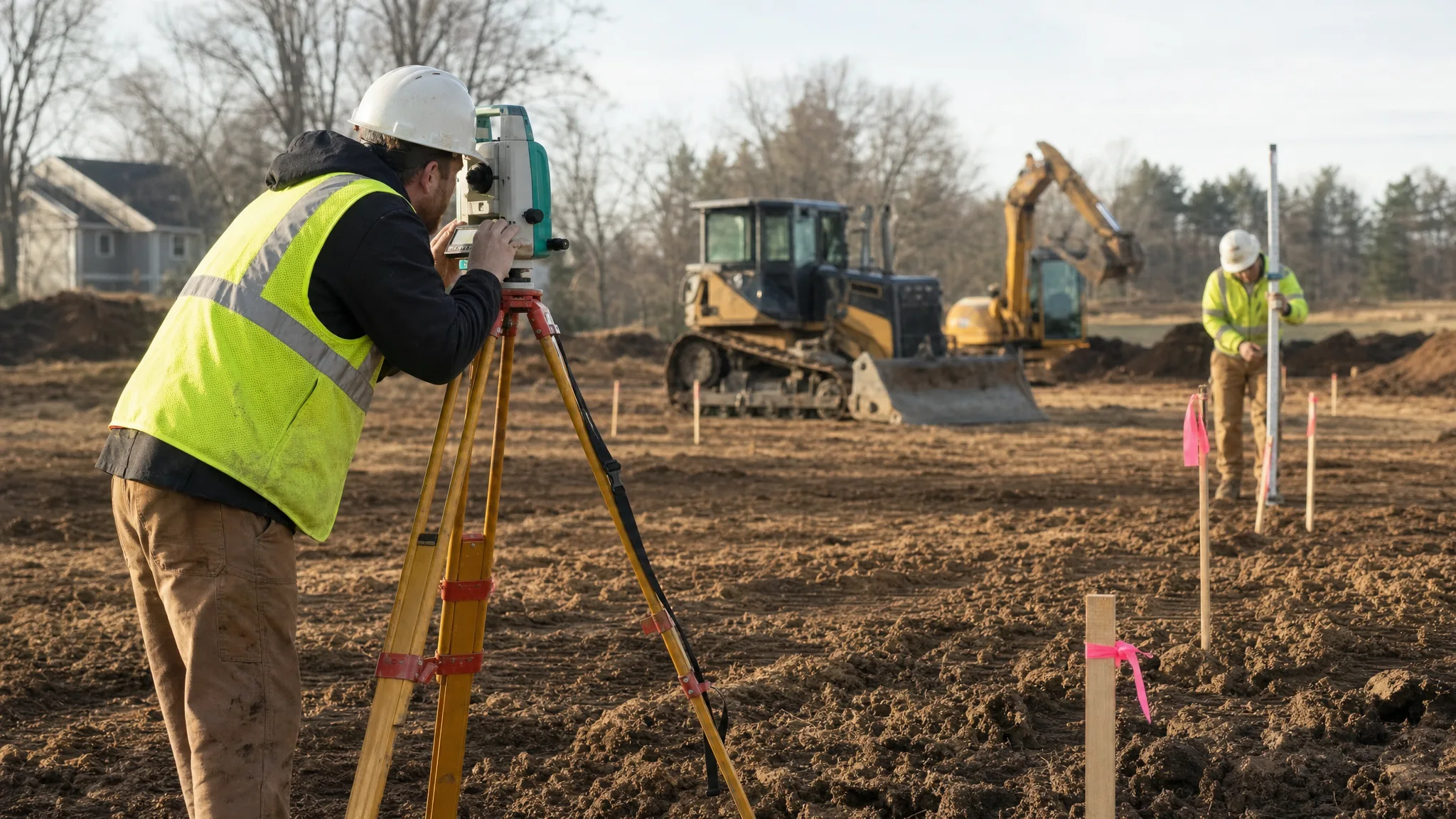 Construction Staking and Site Layout