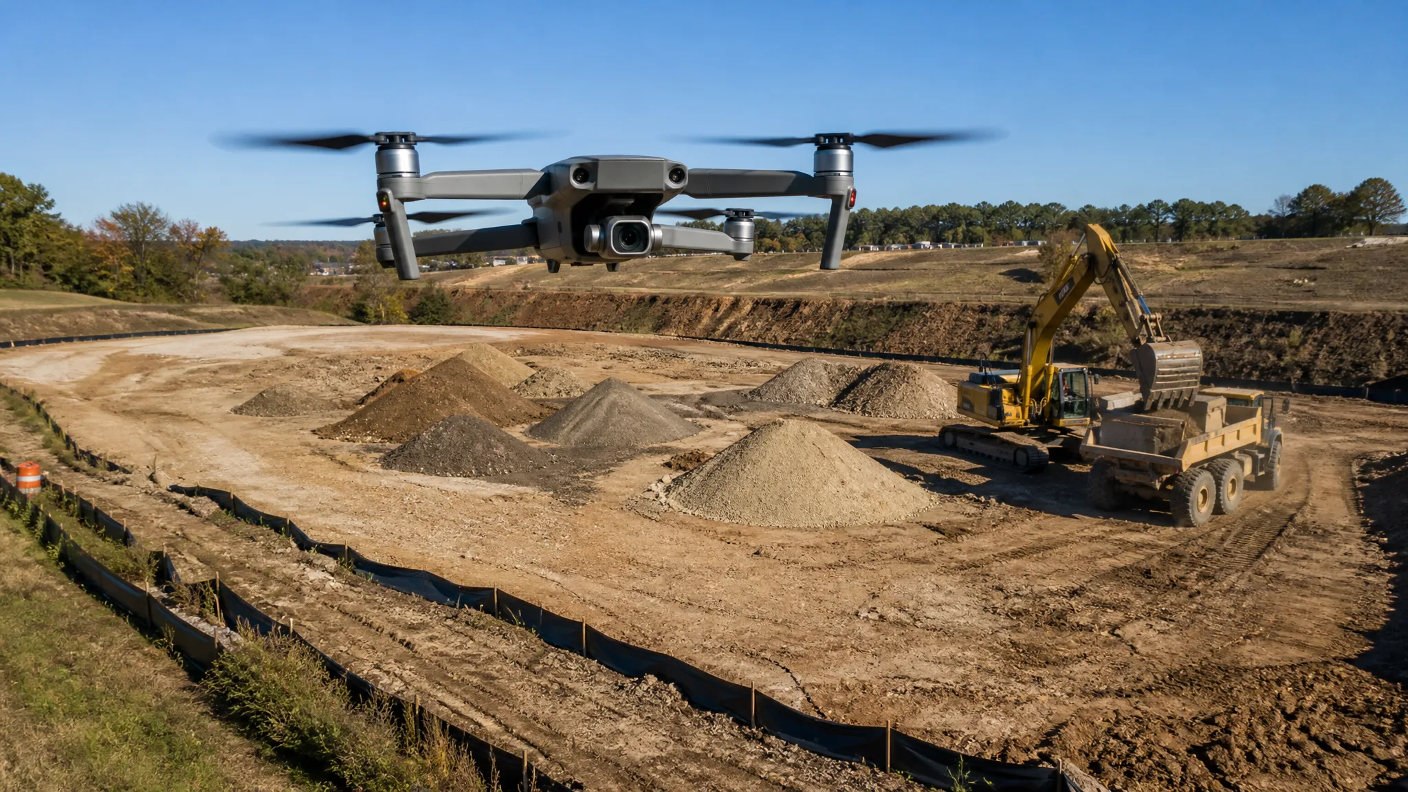 Drone Surveying for Earthwork