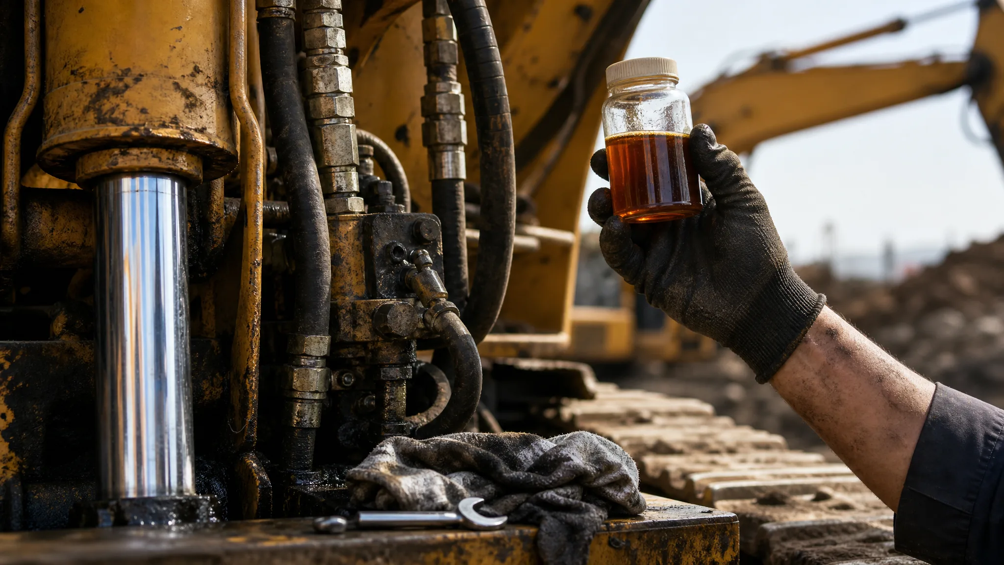 Excavator Hydraulic System Problems