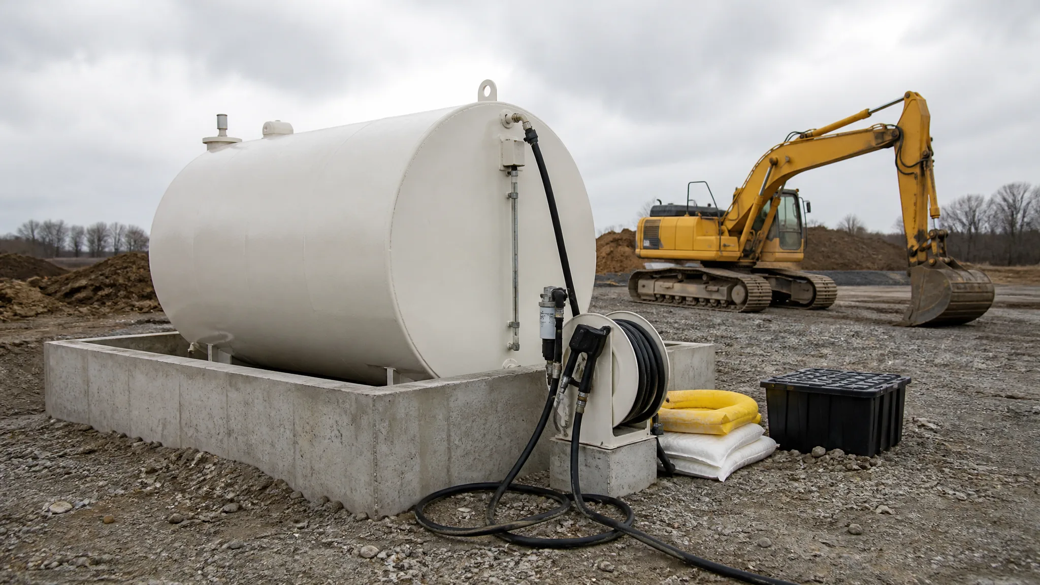 Jobsite Fuel Storage and Refueling