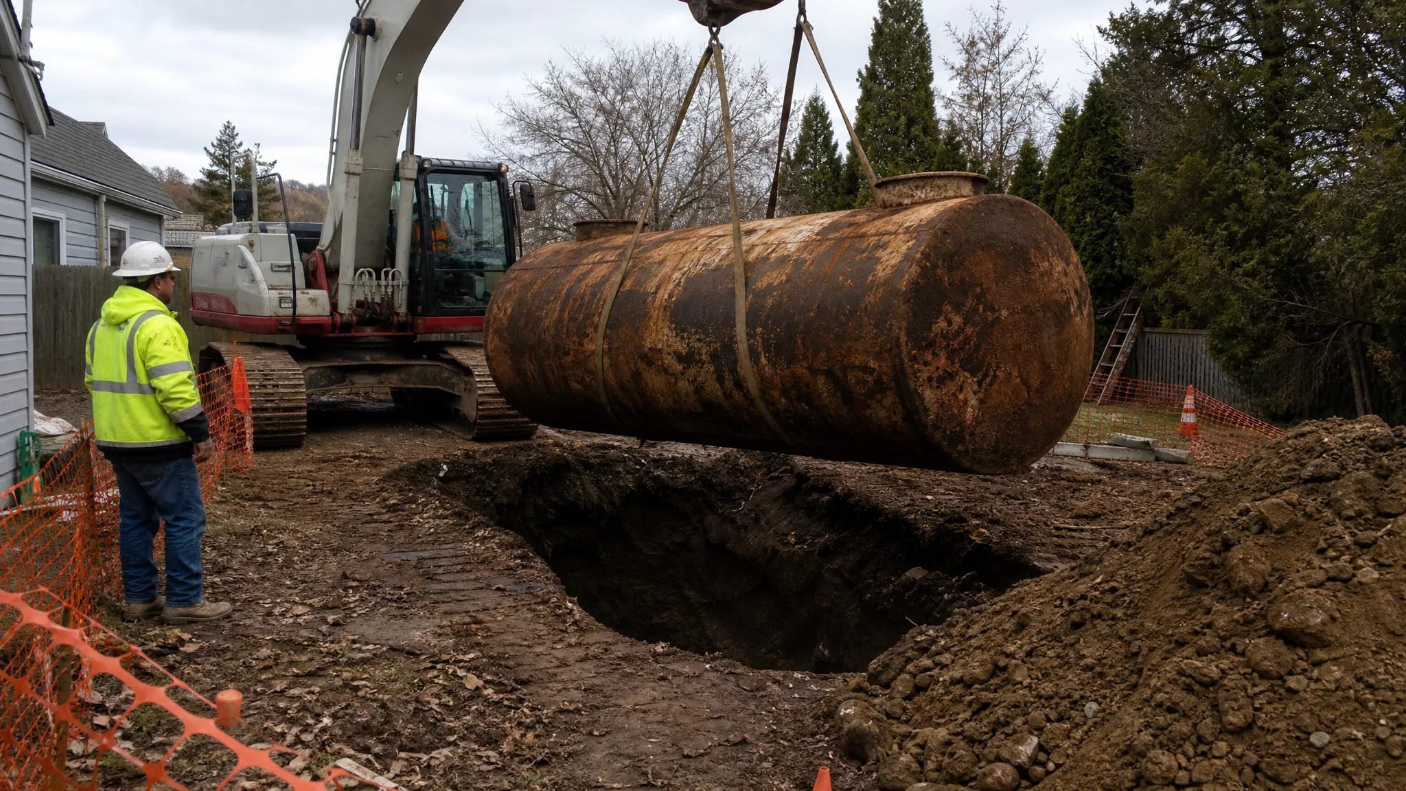 Removing an Underground Storage Tank