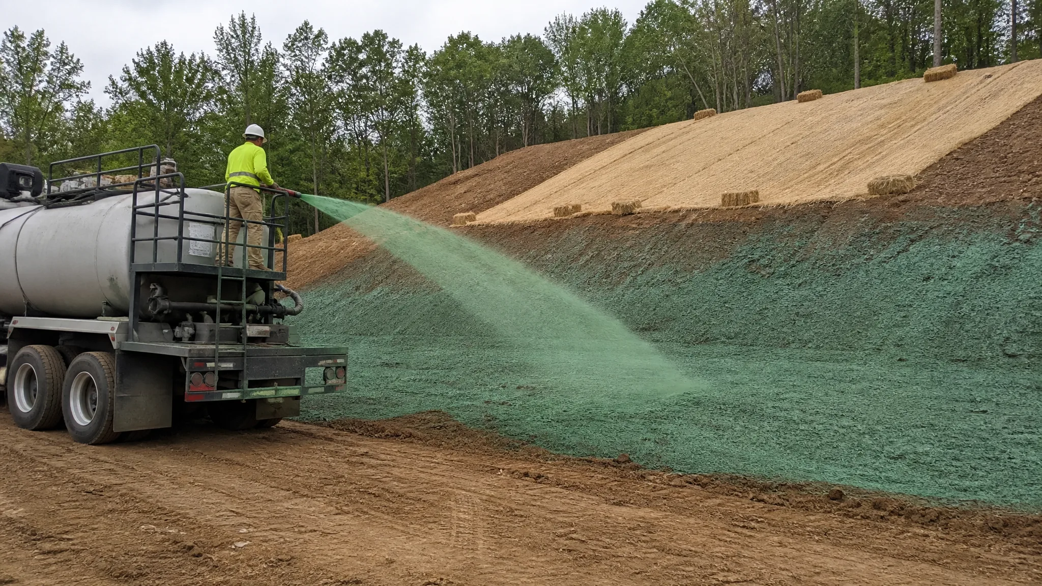 Seeding and Stabilization After Grading