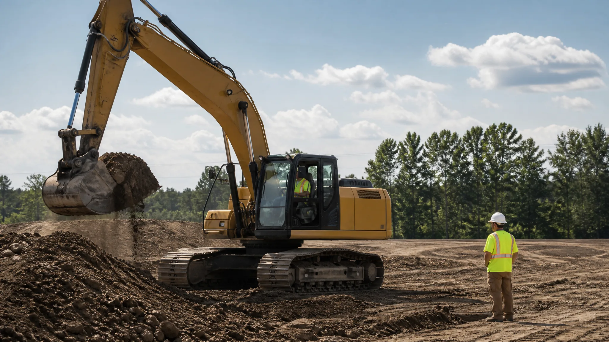 Working Safely Around Heavy Equipment